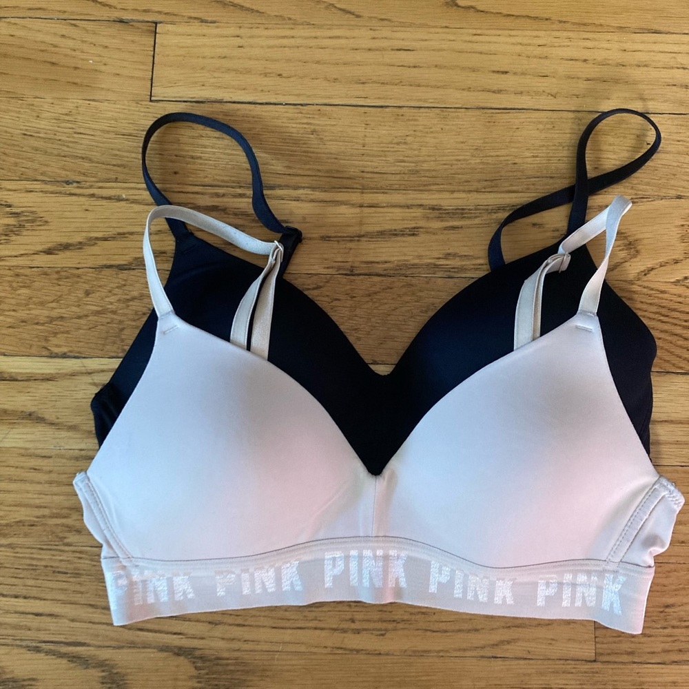 PINK Wear Everywhere Wireless Bra 34B
